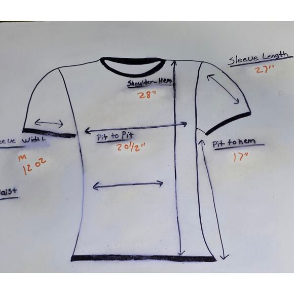 Crown & Ivy Blue Long Sleeve Golden Retriever Christmas Graphic Tee Size M - Picture 5 of 5